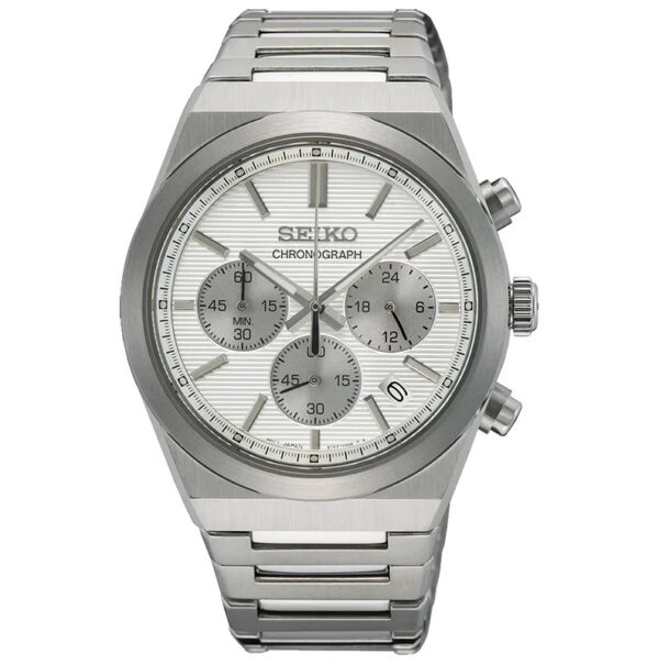 Seiko Herr 100M Chronograph Safirglas. 40 mm.