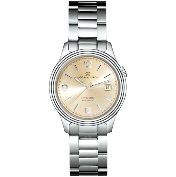 Sjöö Sandström Royal Steel Classic 36 mm Champagne tavla