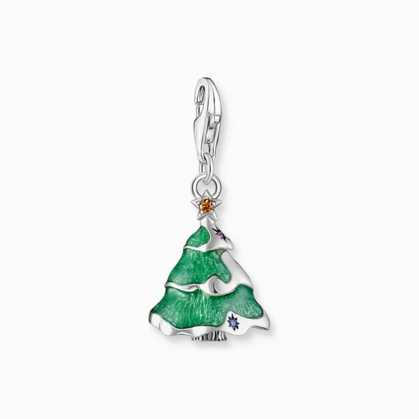 Thomas Sabo Charm-Hängsmycke Julgransberlock i silver