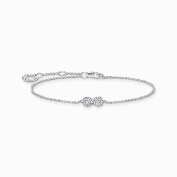 Thomas Sabo Infinity armband med vita stenar. Nyhet!