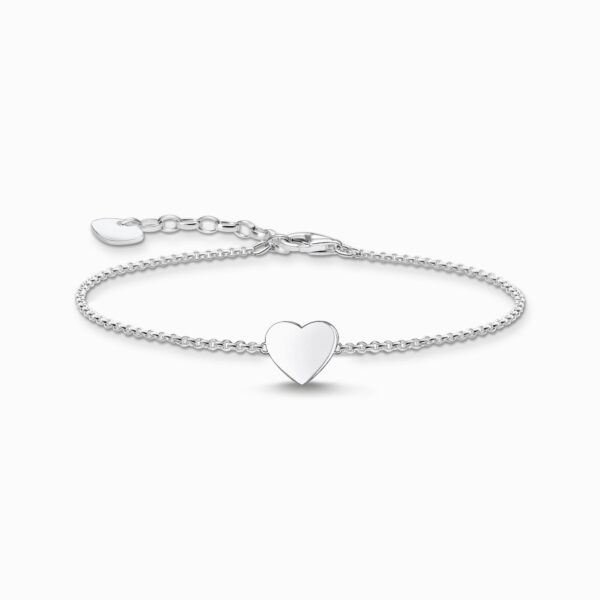 Thomas Sabo Armband hjärta silver. Nyhet!