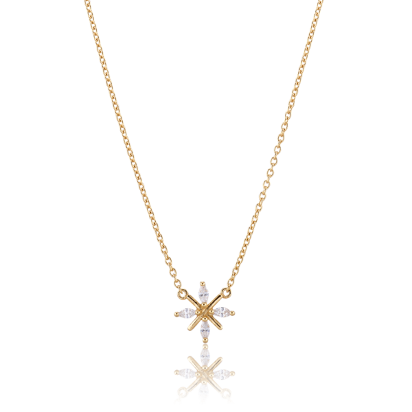 Carolina Gynning – Snowflake Halsband. Nyhet!