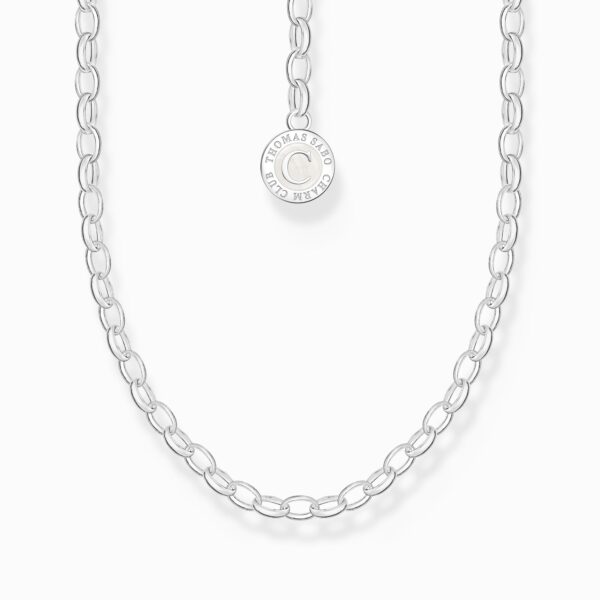 Thomas Sabo Charm-halsband med Coin. silver. 45 cm