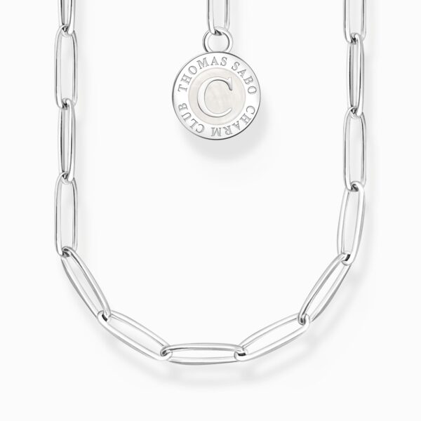 Thomas Sabo Charm-halsband med Coin. silver 45 cm