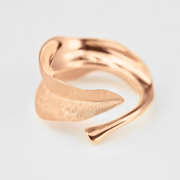 Ole Lynggaard Leaves ring, 18 k Roséguld. Stl 56 - 1 Exemplar - Bild 2