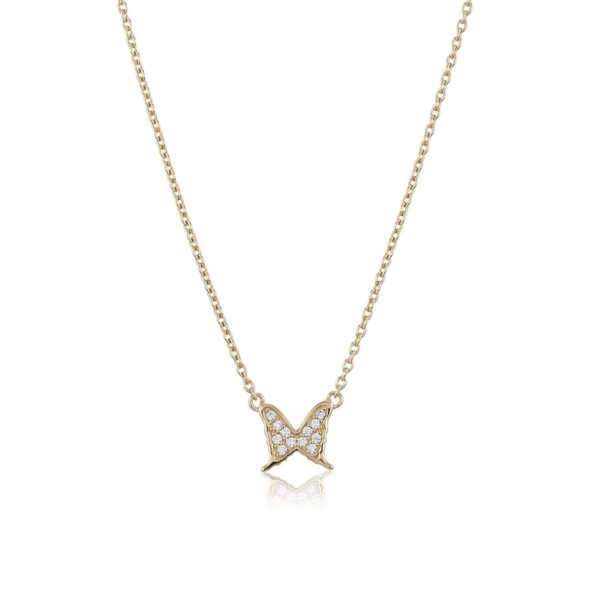 Carolina Gynning –  Petite papillion sparkling halsband