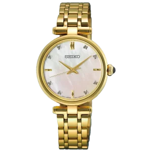 Seiko Dam - Classic style med diamant tavla. 30 mm. Ny uppdaterad modell