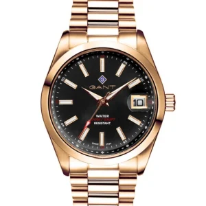 Gant Eastham 42 mm Svart tavla. Guldpvd