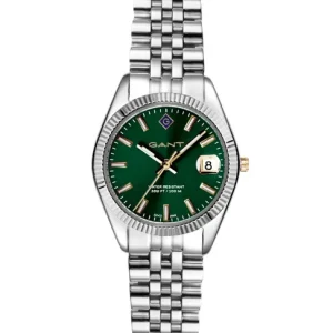 Gant Sussex  Stål Grön tavla - 34 mm
