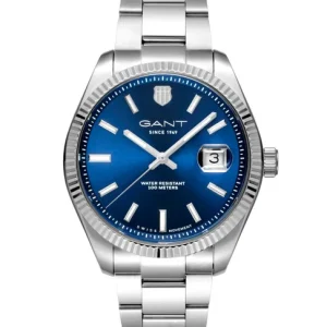 Gant Prestige GP106 - 40 mm Stål Blå tavla.