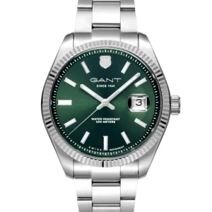 Gant Prestige GP106 - 40 mm Stål Grön tavla.