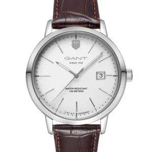 Gant Prestige GP266- 42 mm Stål. Vit tavla.