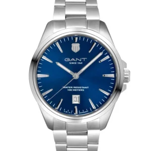 Gant Prestige GP316 - 41 mm Stål Blå tavla.