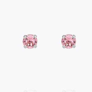 Caroline Svedbom Mini Stud Earrings / Light Rose 5 mm.Guld eller silver färg.