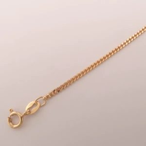 Pansar kedja förgylld - 42 -45 - 50 cm