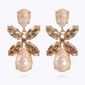 Caroline Svedbom Dione Earrings / Ivory Delite Combo