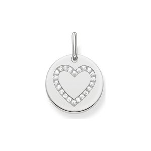 Thomas Sabo Hänge Rund med Hjärta och cz