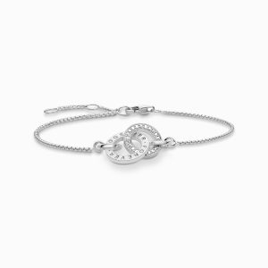 Thomas Sabo Armband Forever Together med vita stenar