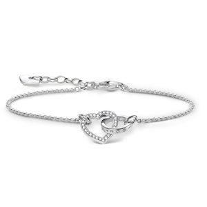 Thomas Sabo Together  - Hjärta litet med vita stenar