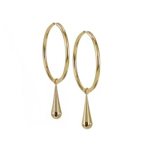 Astrid & Agnes BELLA Big Hoops Guldplätering