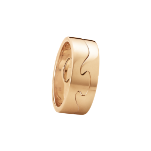 Georg Jensen Fusion 2-Delat Ring 18 K Roséguld, Stl 54