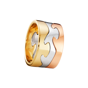 Georg Jensen Fusion 3-Delat Ring 18 K.