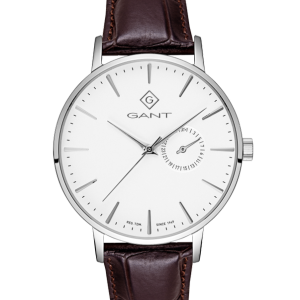 Gant Park Hill III  Stål Vit tavla - 41 mm