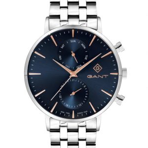 Gant Park Hill Day-Date Blå/rosé tavla - 43 mm