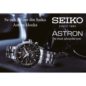 Lär Dig Din Seiko Astron Klocka