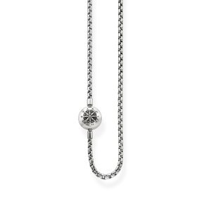 Thomas Sabo halsband till Karma Bead oxidsilver