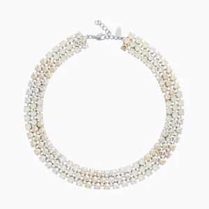 Caroline Svedbom Rosanna Necklace / White Combo