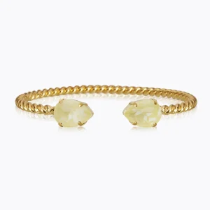 Caroline Svedbom Mini Drop Armband / Soft Yellow.