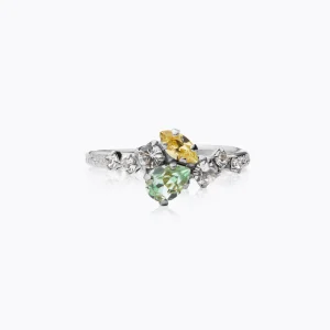 Caroline Svedbom Sandra Ring / Chrysolite + Jonquil.