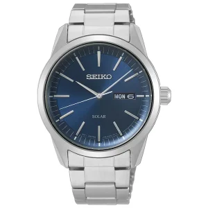 Seiko Herr 40 mm 100M Safir. Solar