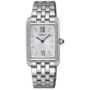 Seiko Dam Rektangulär - Classic style med stenar.