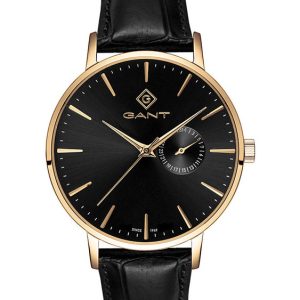 Gant Park Hill III Guldpvd  Svart tavla - 41 mm