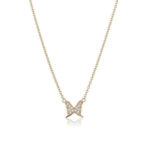 Carolina Gynning –  Petite papillion sparkling halsband