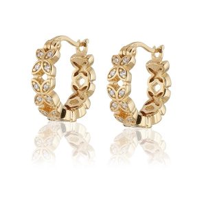 Carolina Gynning –  Sparkling ellipse örhängen creol mini