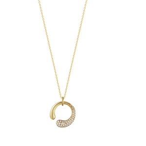 Georg Jensen Mercy Halsband 18 K Guld, Diamanter. 1 exemplar