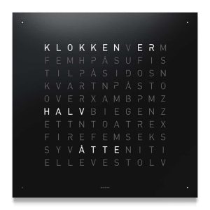 QLOCKTWO Black Pepper.  Tillbehör - Byt din Framsida