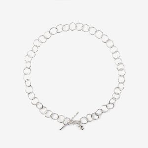 Sandberg Halsband Ringi sköldpadda, Silver