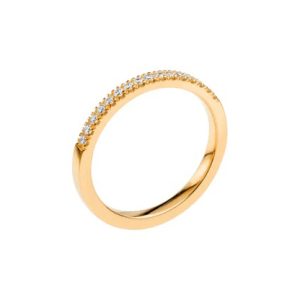 Schalins LOVE 09 - Smal ring 18k. 0.16 ct Diamanter  - Svagt välvd