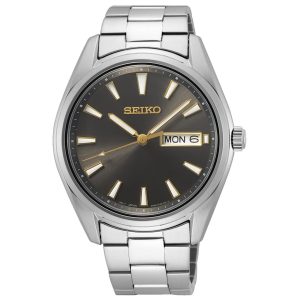 Seiko Herr 40 mm 100M Safir. Dag/datum. Nu till Reapris