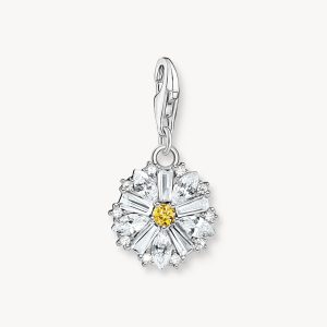 Thomas Sabo Charms berlock: Lovely Daisy med silverstenar. 1 ex