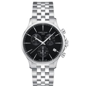 Certina DS-8 Chrono. 41mm. 100 m med safirglas.