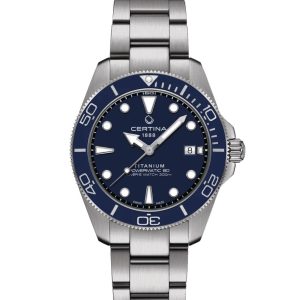 Certina DS Action Powermatic 80. Titan.  40 mm
