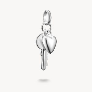 Thomas Sabo Charm-hängsmycke Nyckel med hjärta - Connect.