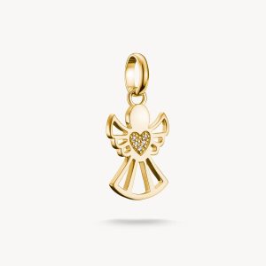 Thomas Sabo Charm-hängsmycke Kärlekens beskyddare. Connect guldpläterad.