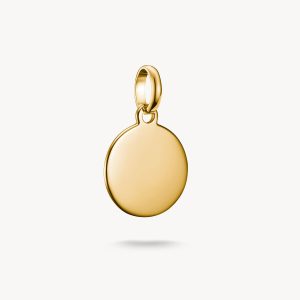 Thomas Sabo Charm-hängsmycke Bricka mindre. Connect guldpläterad.