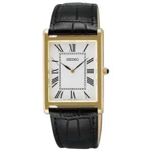 Seiko Herr Rektangulär. Nu med safirglas. Nytt lägre pris!